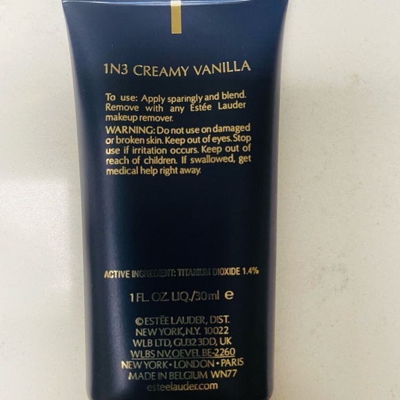 Estee Lauder New Double Wear Maximum Cover tone 1N3 Creamy Vanilla - Picture 7 of 7